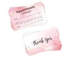 Ctosree 240 Pcs Appointment Reminder Cards 2 X 3.54 Inches Client Appointment