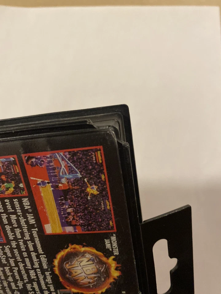 NBA Jam T.E. (Sega Genesis, 1995) Case and Cartridge Only No Manual Included - Image 4 of 4