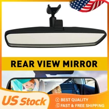 8 For Universal Black For Universal View Rear Mirror Interior Replacement EW