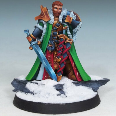 Reaper Special Limited Edition 01551 Christmas Knight Paladin Holy Warrior AD&D
