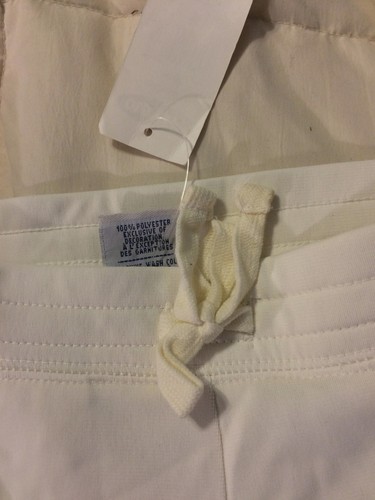NEW YOUTH OLD NAVY BRAND CREAM OFF WHITE CLOTH PANTS SIZE SMALL! - Picture 5 of 8