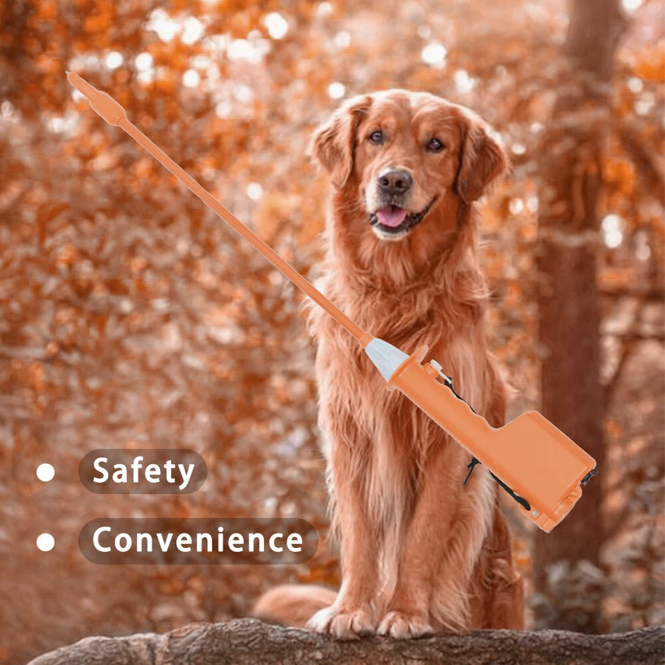 9000V Rechargeable Hot Shot Cattle Pig Prod Electric Shock Livestock Prodder - Image 2 of 4