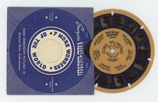 Colonial Williamsburg Virginia 1939 Blue Ring Circle View-Master Reel 181