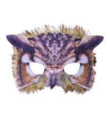 Owl Face Mask Costume Accessory