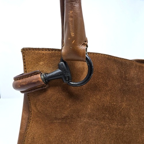 Kultige Tom Ford Ära Gucci Horsebit Schultertasche RAR Vintage Wildleder Schnalle GRAIL - Bild 11 von 24