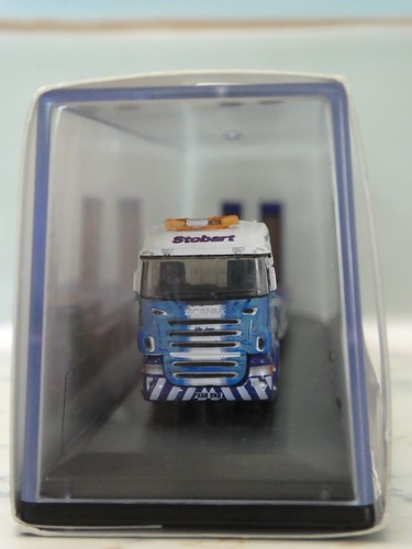 Oxford NSHL01ST Scania Highline Nooteboom cargador semi bajo Stobart carril calibre N - Imagen 2 de 7