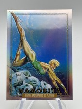 Marvel Masterpieces '92 Platinum NAMORITA Silver Rainbow Foil #56