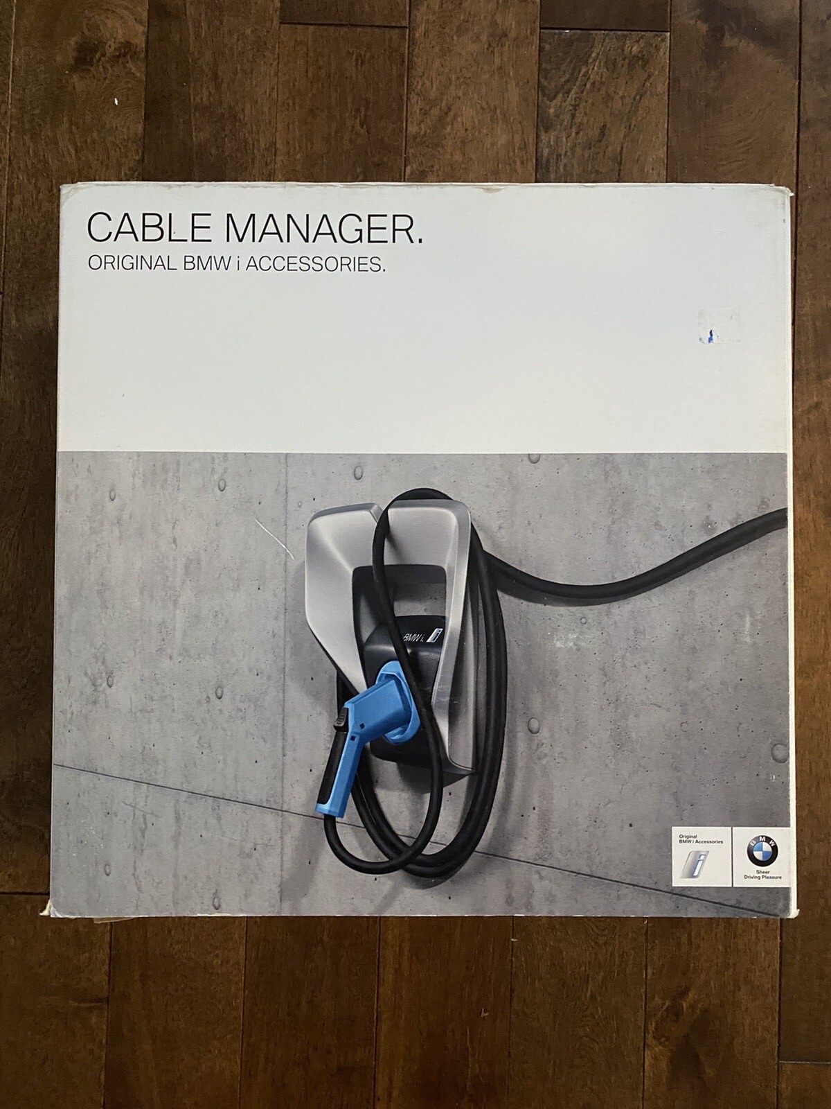 BMW Electric Wall Mount Charging Station Cable Manager - Open Box-image