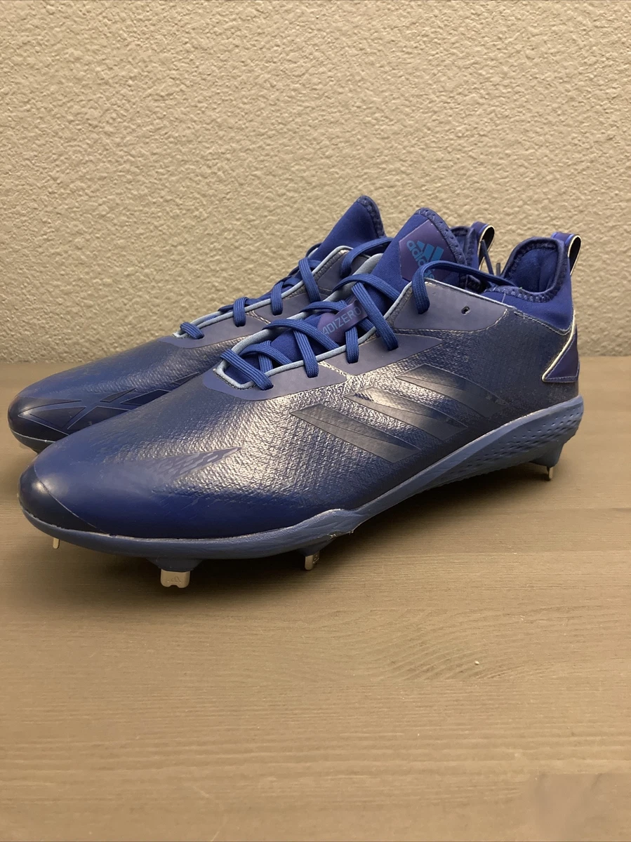 New Adidas Adizero 5 Star Afterburner AQ0088 Royal Blue Baseball Cleat Men Sz 14