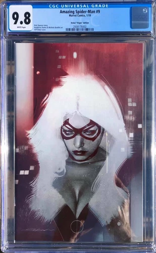 Amazing Spider-man #9 Jeff Dekal virgin red CGC 9.8
