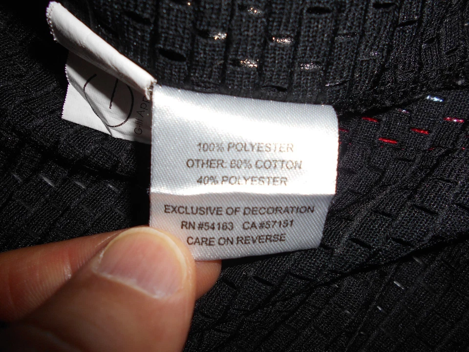 Camiseta deportiva de baloncesto negra para mujer GIII 4Her Texas Tech Red Raiders talla XS (15X23) Foto 4 de 4