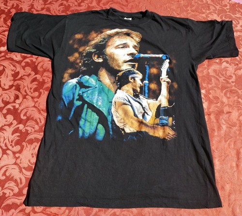 VINTAGE SOUVENIR SHIRT BOSS BRUCE SPRINGSTEEN & E STREET BAND EUROPEAN TOUR 99  - Picture 1 of 4