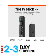 Next-Gen 4K Fire TV Stick with Smart Home Control - Enjoy Endless Free Content