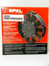 Spal 30102130 High Performance Fan (12In Dual ; For Use W/ 30 Amp Fuse (Per Moto