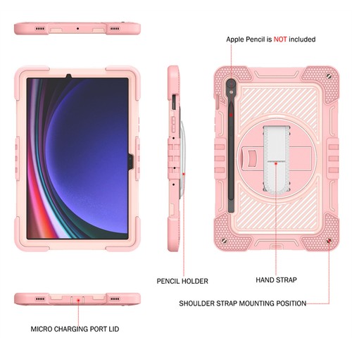 AU For Samsung Galaxy Tab A9 A9+ S9 FE Tablet Shockproof Rugged Stand Case Cover - Picture 11 of 20