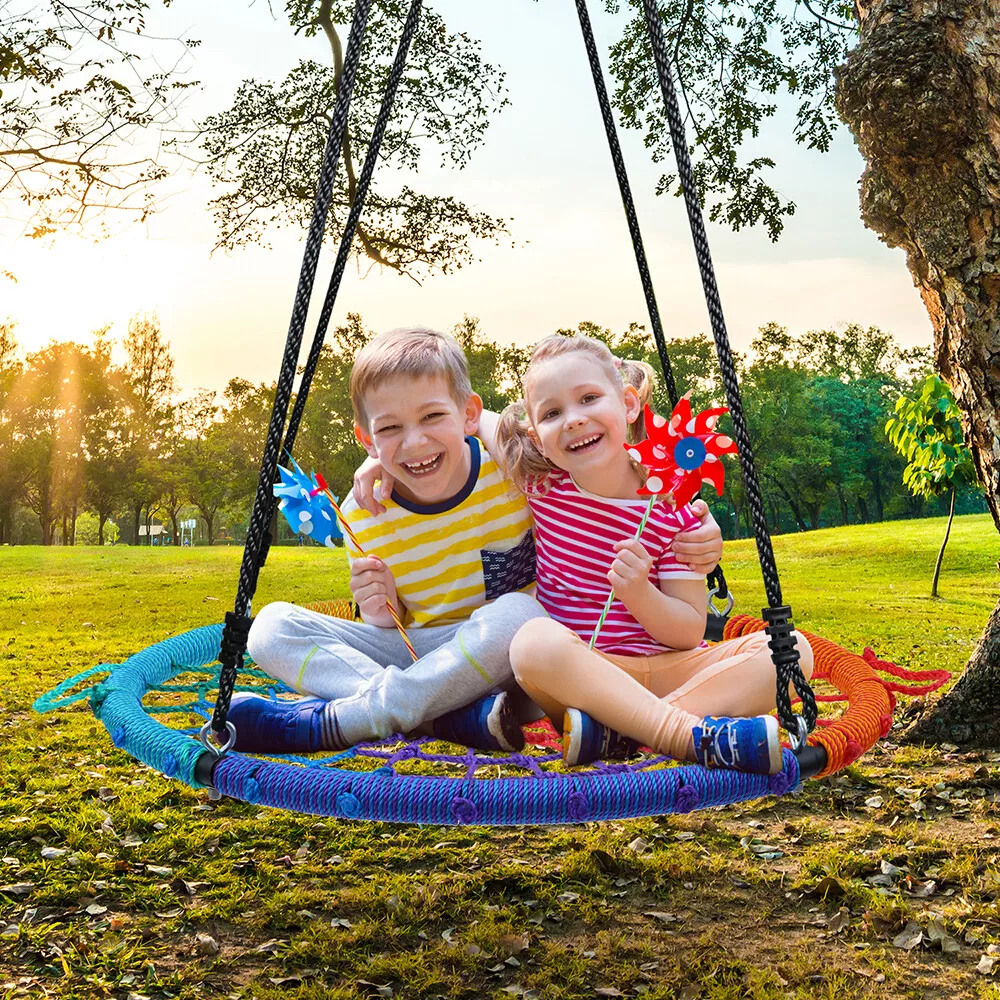 Play Platoon Spider Web Tree Swing with Hanging Kit - Fully Assembled