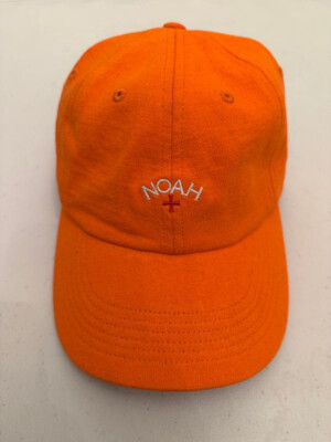 Noah NY core logo Practice cloth Rugby orange cap !!! supreme palace kith stussy