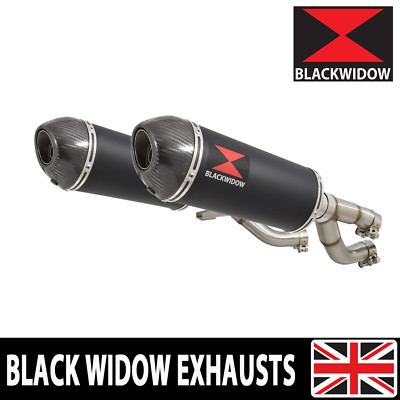 VMAX1200 V-MAX 1200 1984-2007 Auspuff Endtopf Kit 300mm Oval Enddosen 300BT
