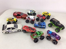 Hot Wheels Lot Of 10 Monster Truck Cars as Shown