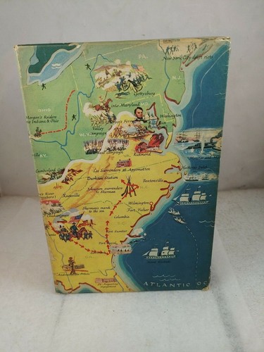 The Civil War 1861-1865 Box Set Vol.1 & 2 Ralph Newman Grossett & Dunlap 1956 (Q - Picture 4 of 8