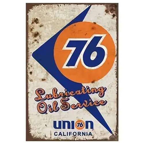 Kfz Auto Motorrad Blech Aluminium Schild Retro Metall Wanddekor rustikale Blase - Bild 6 von 156
