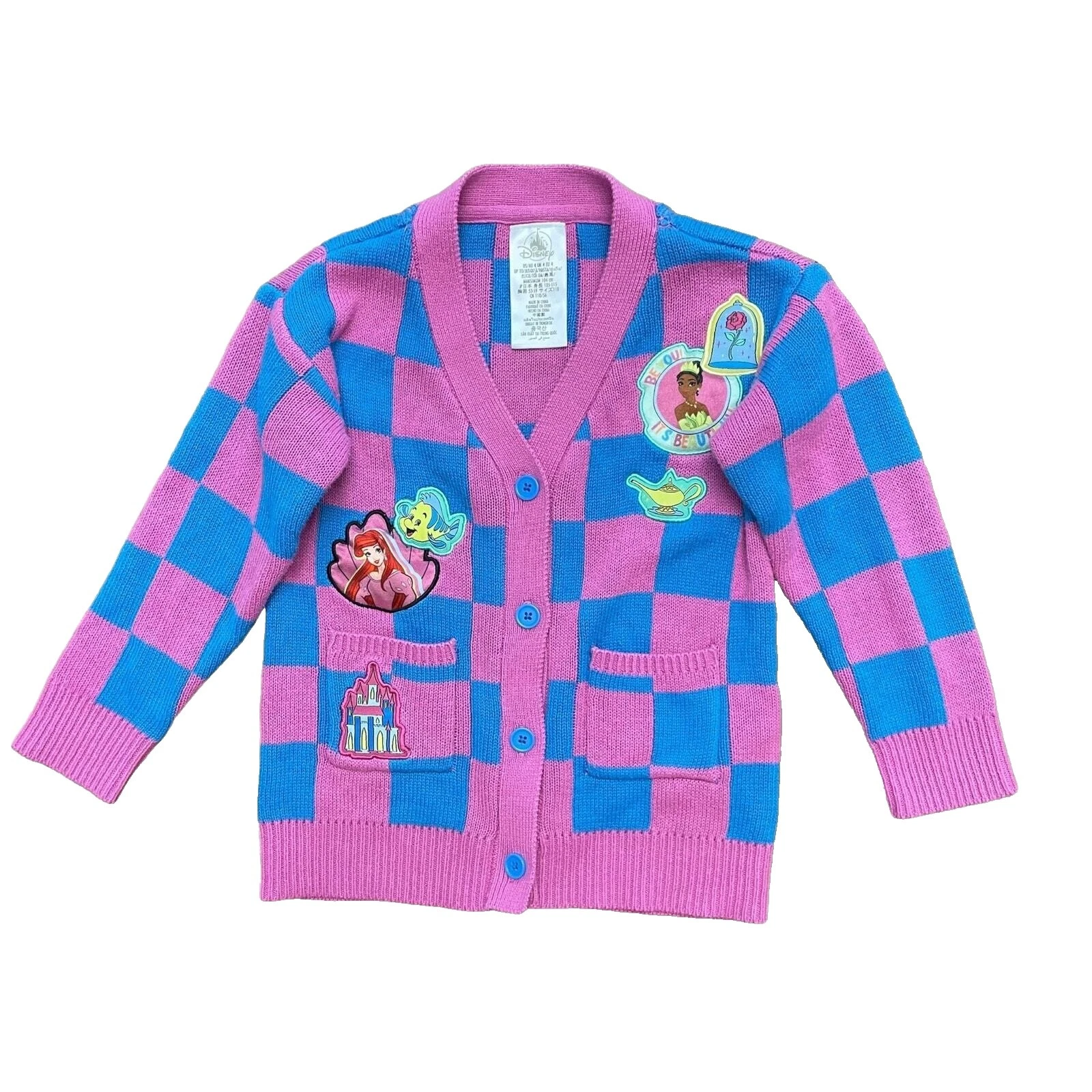Cardigans Disney Acrílico para Niñas