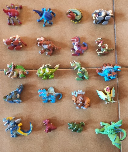 85 Dinofroz - Rari alcuni rarissimi - Varie collezioni Personaggi 3D dinosauri - Photo 4/155