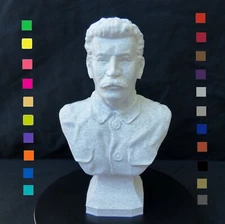 JOSEPH STALIN BUST STATUE ROCK FIGURINE SCULPTURE SOVIET 3D PRINTED