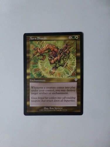 MtG Invasion Aura Shards  LP    $0.75 Flat Shipping  VCT123736