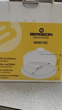 Bergeon Round Dust Cover with Tray
