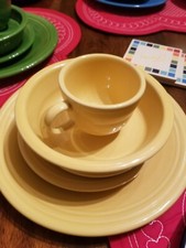 fiestaware dinner plates sets