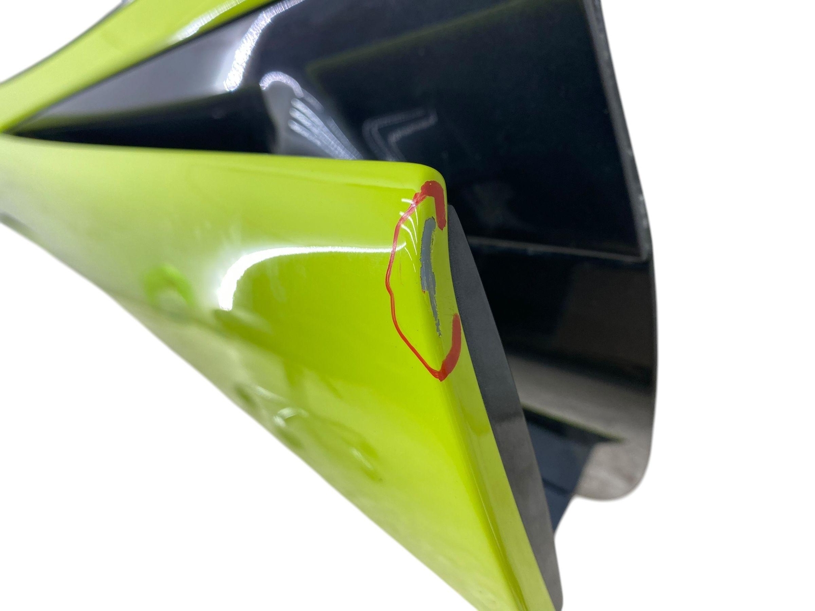 2019-2021 MCLAREN 600LT LEFT DRIVER DOOR SHELL W/ HINGE W/O GLASS GREEN *NOTES*
