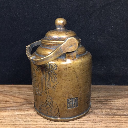 Pure copper kettle and teapot - Picture 6 of 9
