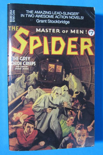 THE SPIDER 1930s Pulp Magazine Carroll & Graf PB (1991-93) Reprints UPick/Choice - Foto 8 di 8