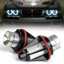 2x Led Angel Eyes Halo Ring Marker Canbus Light Fits For Bmw E39 E60 E63 E61 E53