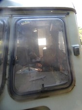 Caravan window, Abi Transtar, 52 x 73cm, seal , hinge, arm, catches.