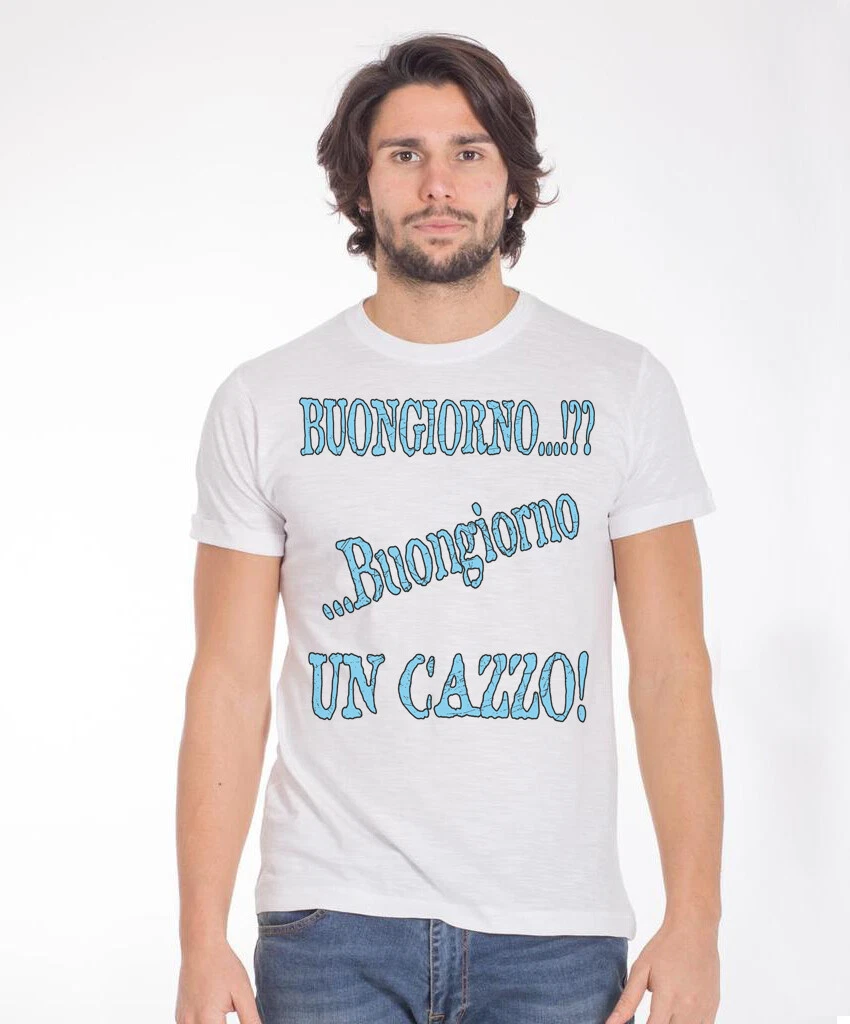 Maglietta buongiorno un cheap