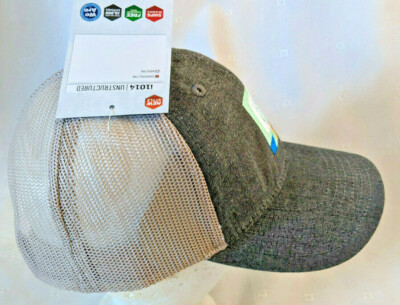 NEW Cap America BITMOJI Snapback Hat Charcoal Tan Trucker Cap | eBay