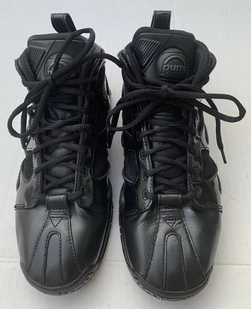 Reebok ATR Pump Torch Men s Basketball Shoes Black on Black Sz 9