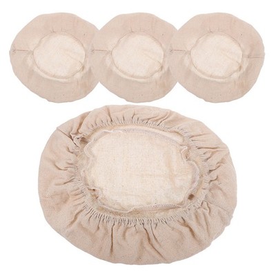 4 Pcs Teigkorbtuch Brotkorb-tuchhülle Küchenutensilien Konditoreiwerkzeuge
