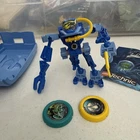 LEGO Technic Throwbots - Scuba 8503 W/ Book, Case, Discs. W/o Yellow Worm Gear