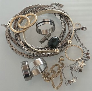 (19) Schmuck Konvolut Vergoldet Sammlung