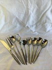 Dansk Designs Germany Stainless Flatware JHQ “ Variation VI” Ducks(9)Serving Pcs