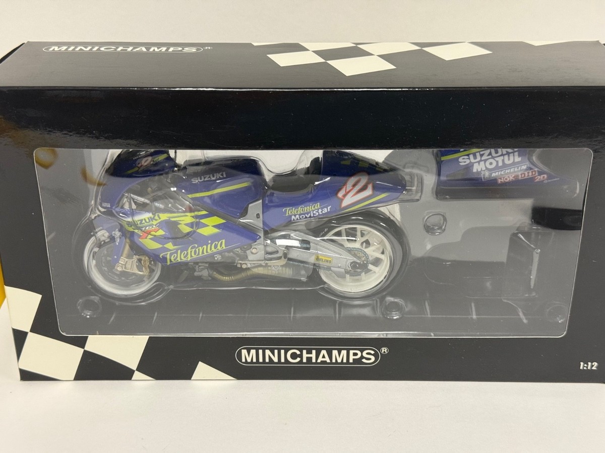 ミニチャンプス　Suzuki RGV 500 Kenny Roberts MINICHAMPS 1/12 Suzuki RGV-Ganma MoviStar Kenny Roberts 500cc GP
