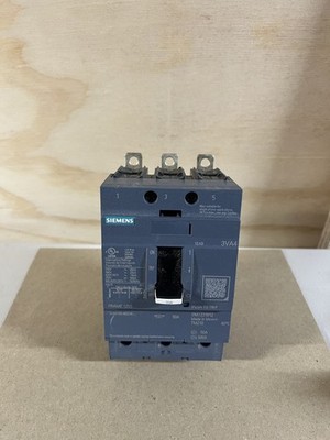 Siemens 3VA4125-4ED34-0AA0 25A Molded Case Breaker - Black