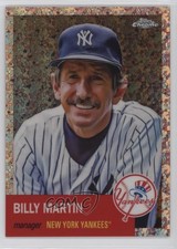 2022 Topps Chrome Platinum Anniversary 40/75 Billy Martin #133 02v3