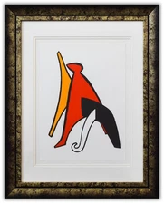 Alexander Calder- Lithograph "DLM141 - Sabot et bonnet phrygien"