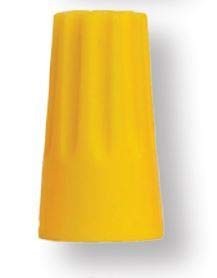 18-12 Twist On Wire Connector - Yellow (100/Pkg.)