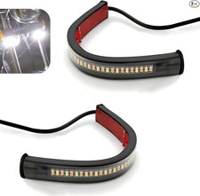 2pcs Led Turn Signal Light Switchback Turn Signals Front Turn Signals Flexibl 2pcs Led Turn Signal Light Switchback Turn Signals Front Turn Signals Flexibl