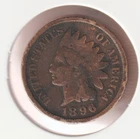 US Rare Old West 1896 Indian Head Penny Coin American Collection Shield Cent USA
